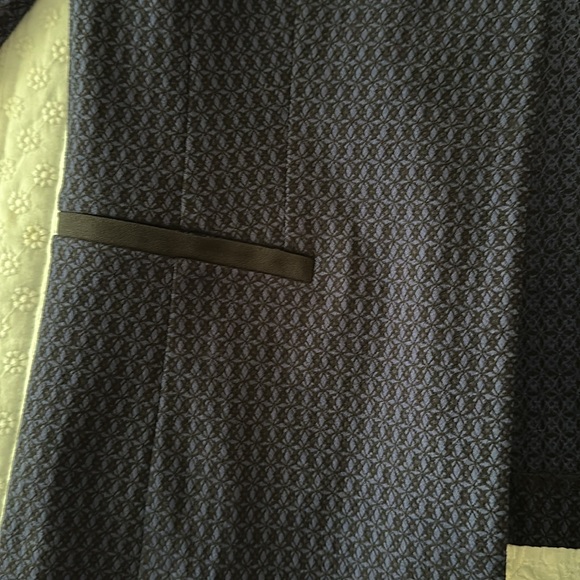 WHBM blazer navy and black size 6 - Picture 5 of 5